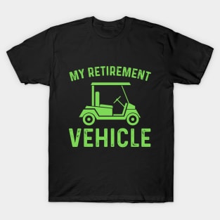 Funny golf retirement party women retired golf players T-Shirt